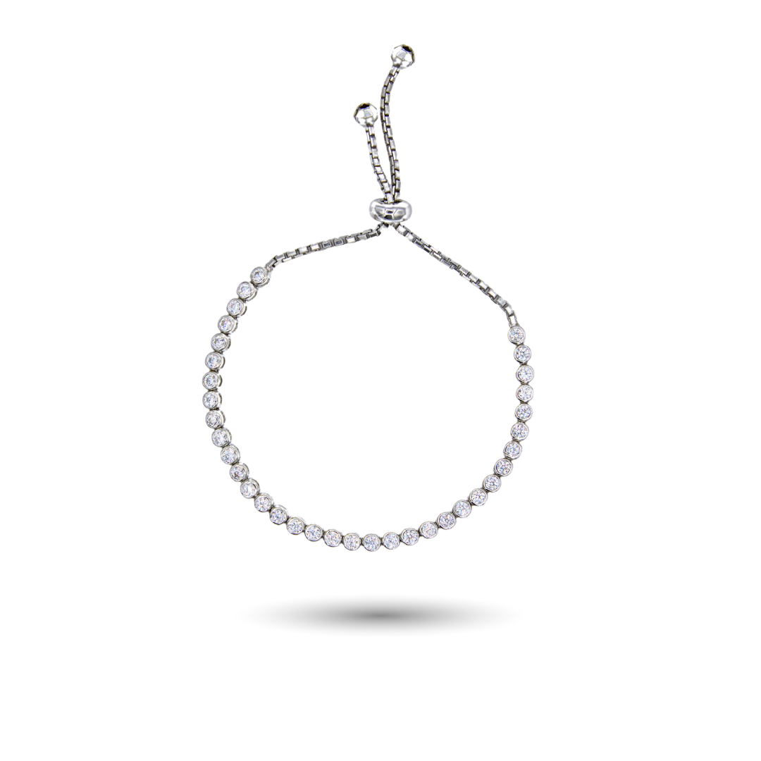 CZ Adjustable Bracelet